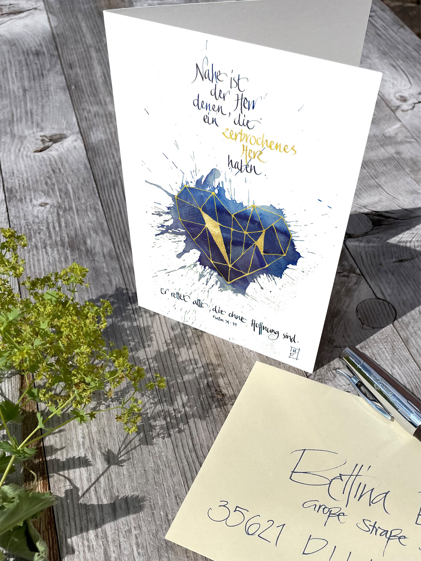 Nahe ist der Herr, Psalm 34,19 – Bild 2