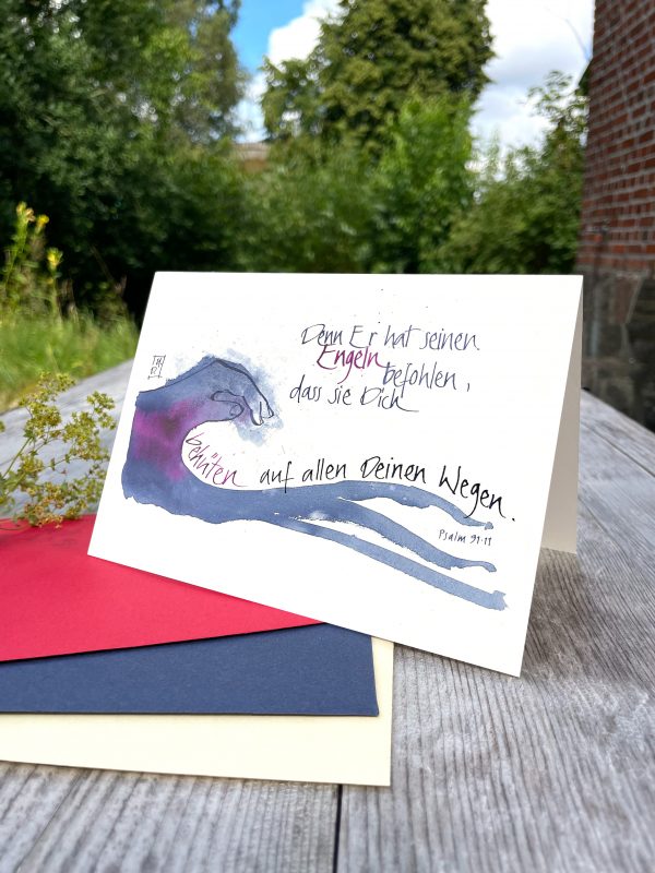 Denn er hat seinen Engeln, Psalm 91,11 – Bild 2