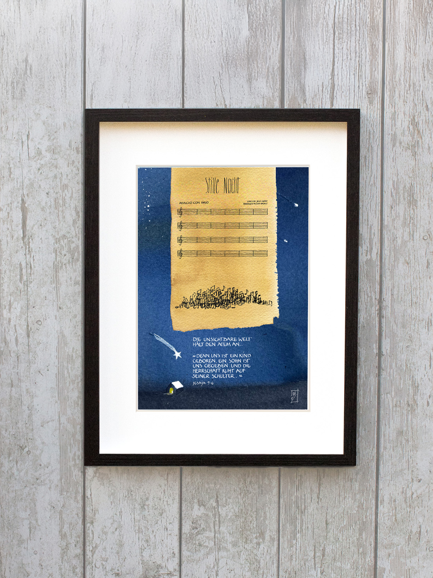 Stille Nacht, Jesaja 9,5 – Bild 2